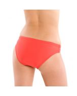 Back of the Low Profile 2-Piece Bottom in Lifeguard Red